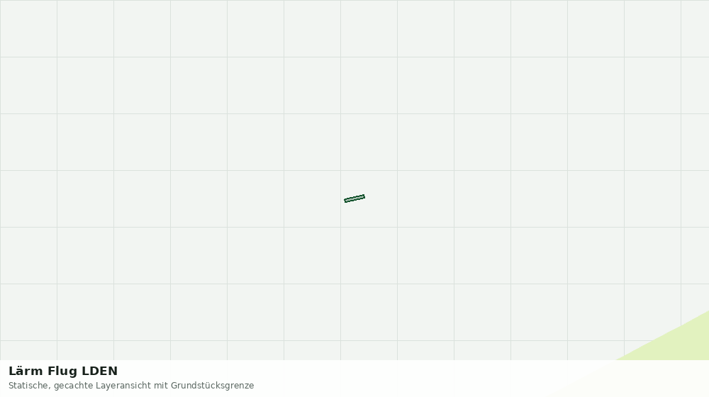 Statische Kartenansicht: Lärm Flug LDEN