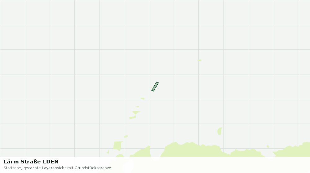 Statische Kartenansicht: Lärm Straße LDEN