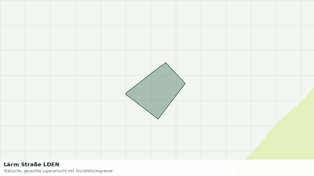 Statische Kartenansicht: Lärm Straße LDEN