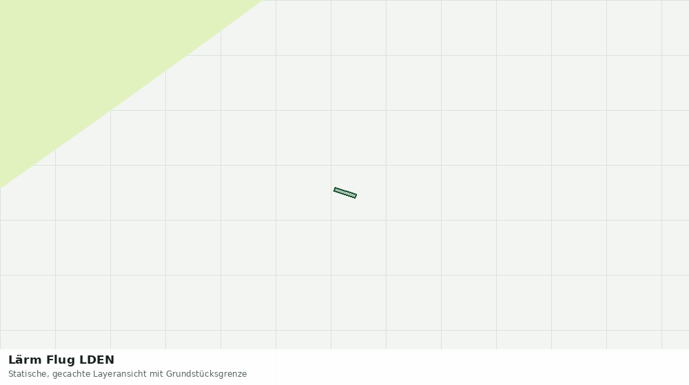 Statische Kartenansicht: Lärm Flug LDEN