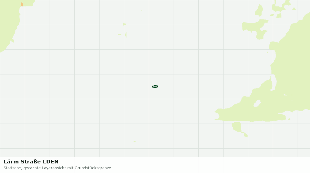 Statische Kartenansicht: Lärm Straße LDEN