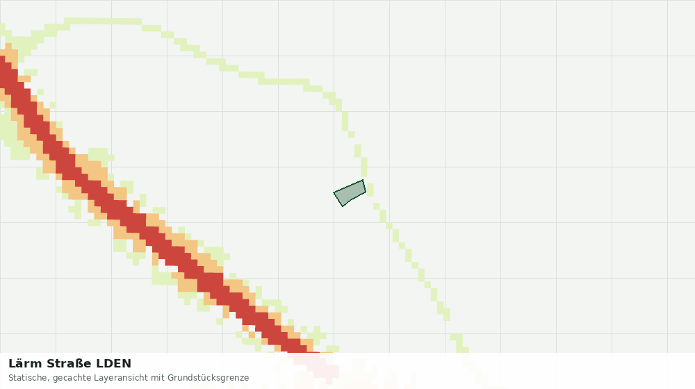 Statische Kartenansicht: Lärm Straße LDEN
