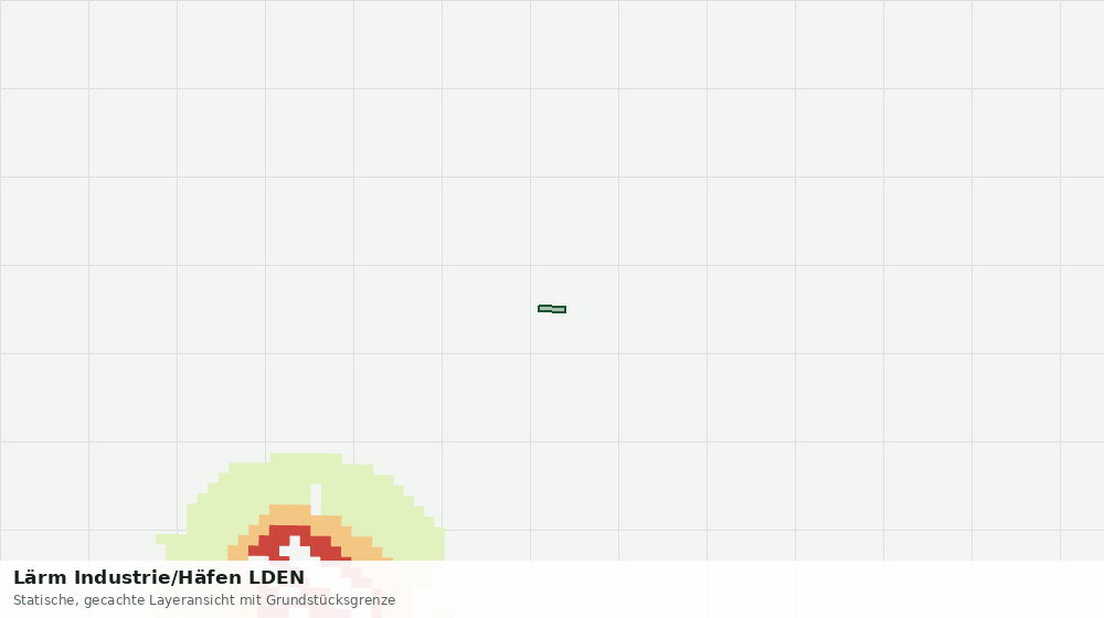 Statische Kartenansicht: Lärm Industrie/Häfen LDEN