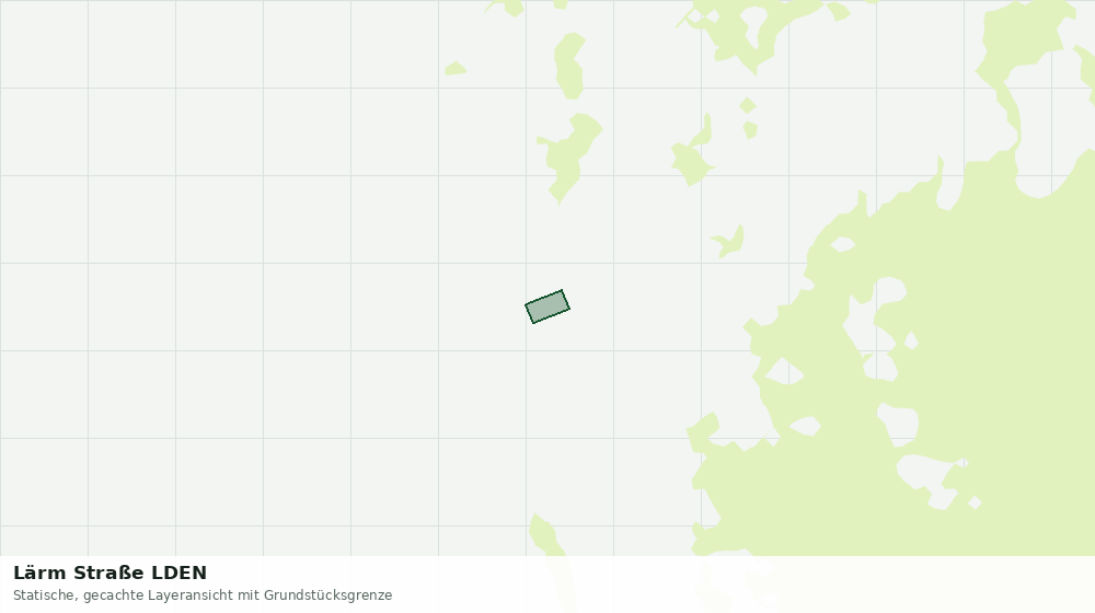Statische Kartenansicht: Lärm Straße LDEN