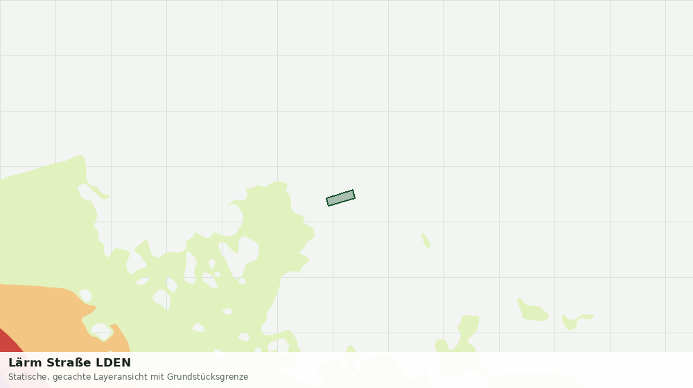 Statische Kartenansicht: Lärm Straße LDEN
