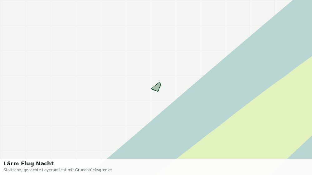 Statische Kartenansicht: Lärm Flug Nacht