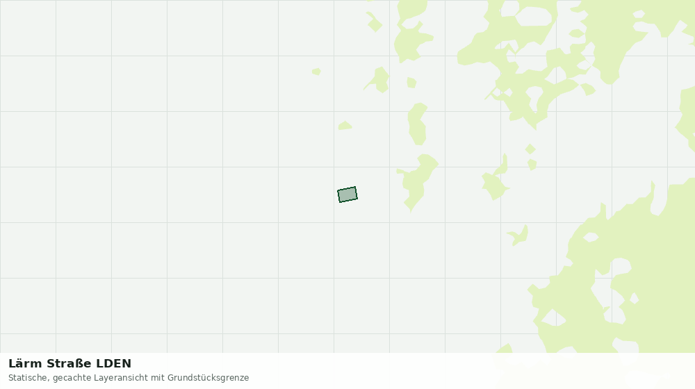 Statische Kartenansicht: Lärm Straße LDEN