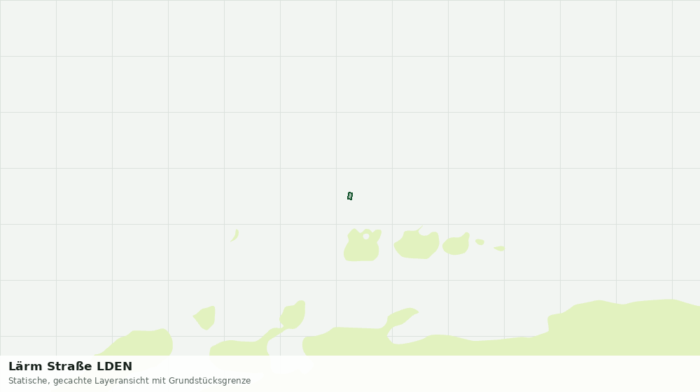 Statische Kartenansicht: Lärm Straße LDEN