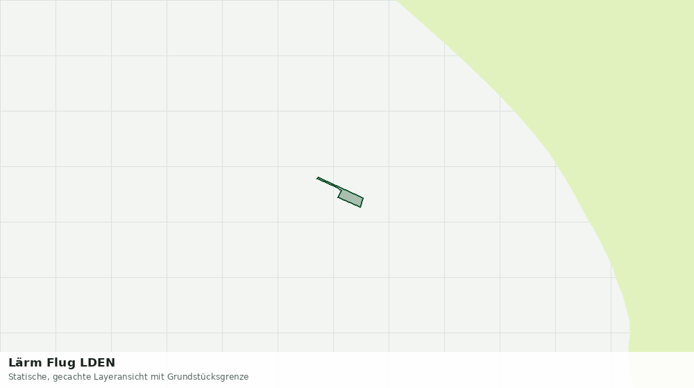 Statische Kartenansicht: Lärm Flug LDEN