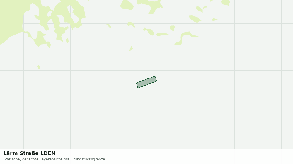 Statische Kartenansicht: Lärm Straße LDEN