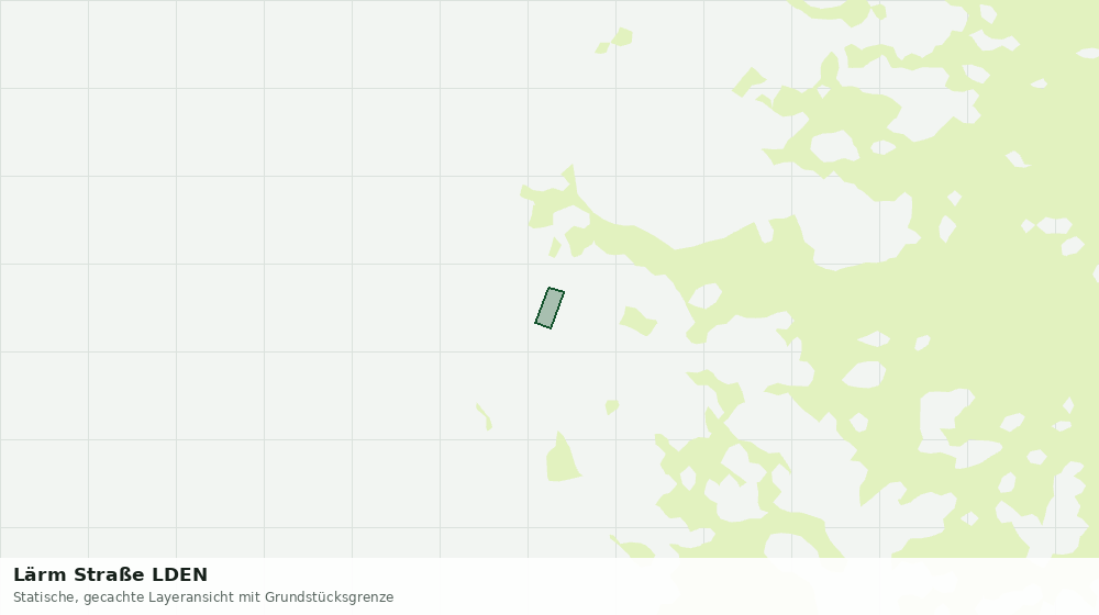 Statische Kartenansicht: Lärm Straße LDEN