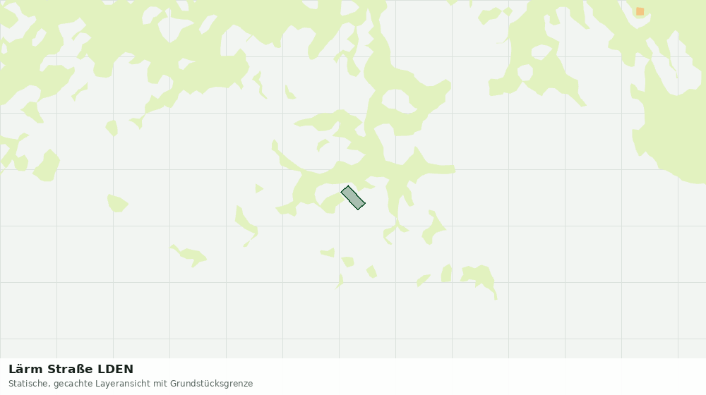 Statische Kartenansicht: Lärm Straße LDEN