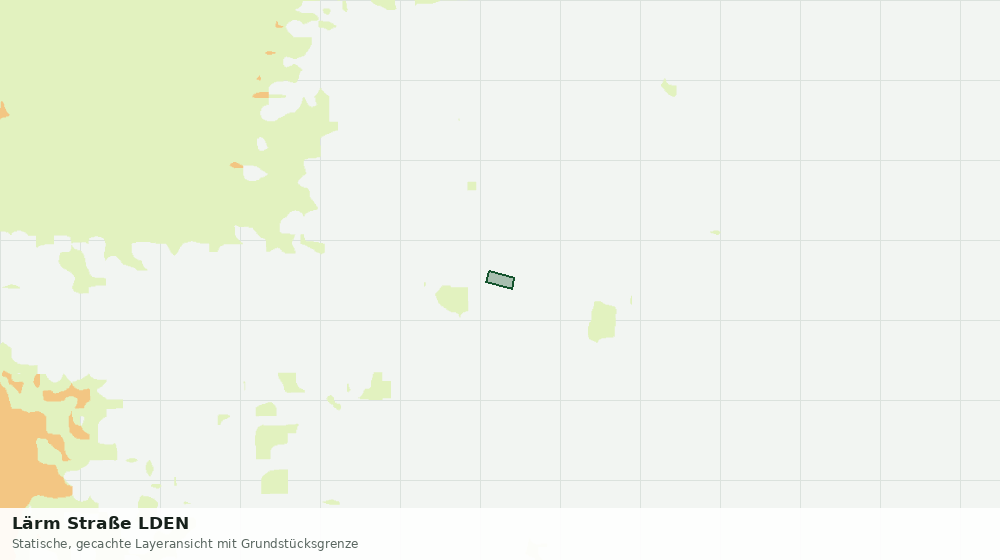 Statische Kartenansicht: Lärm Straße LDEN