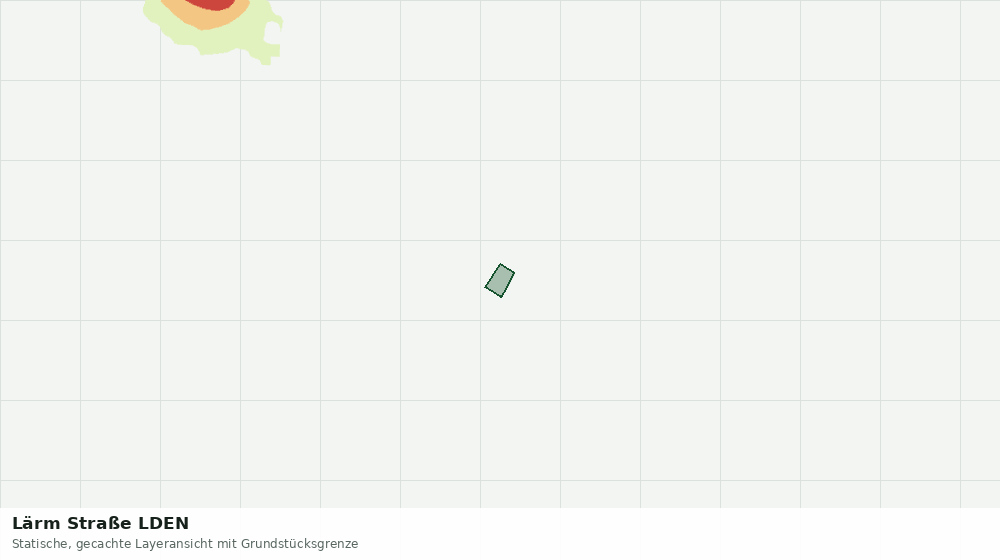 Statische Kartenansicht: Lärm Straße LDEN
