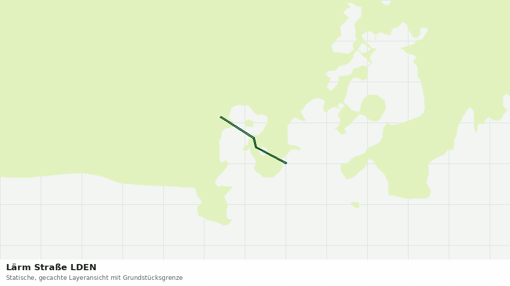 Statische Kartenansicht: Lärm Straße LDEN