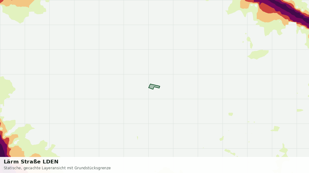Statische Kartenansicht: Lärm Straße LDEN
