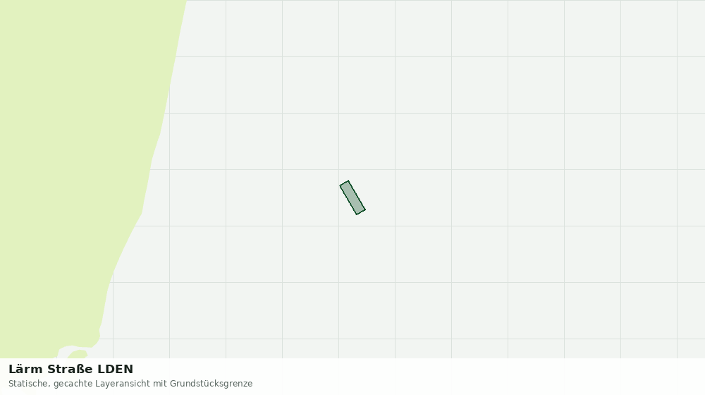 Statische Kartenansicht: Lärm Straße LDEN