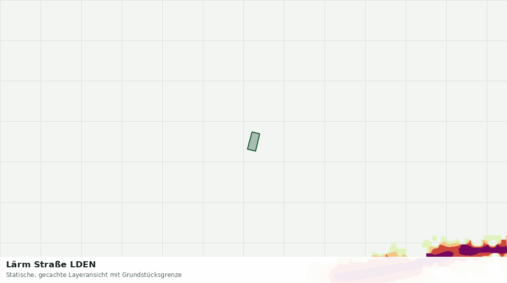 Statische Kartenansicht: Lärm Straße LDEN