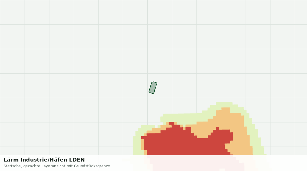 Statische Kartenansicht: Lärm Industrie/Häfen LDEN