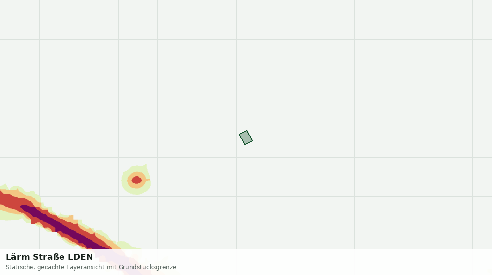 Statische Kartenansicht: Lärm Straße LDEN