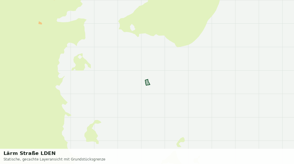 Statische Kartenansicht: Lärm Straße LDEN