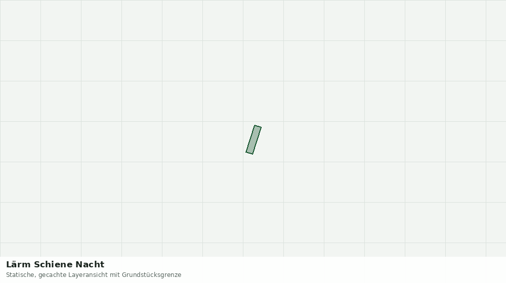 Statische Kartenansicht: Lärm Schiene Nacht