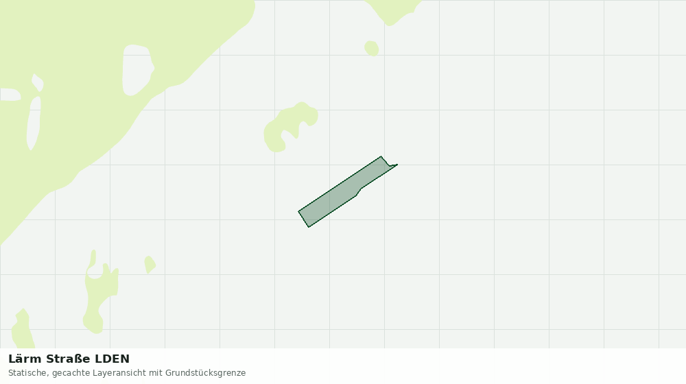 Statische Kartenansicht: Lärm Straße LDEN