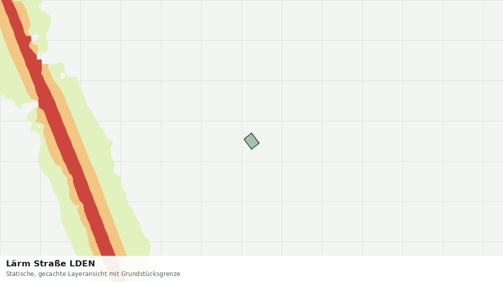 Statische Kartenansicht: Lärm Straße LDEN
