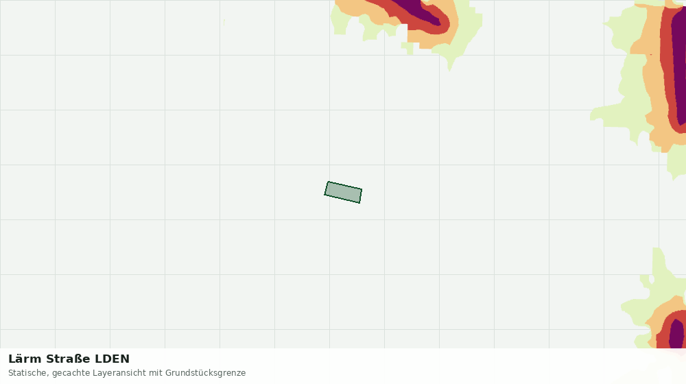 Statische Kartenansicht: Lärm Straße LDEN