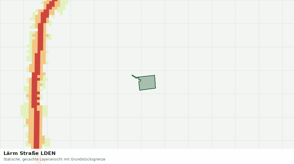 Statische Kartenansicht: Lärm Straße LDEN