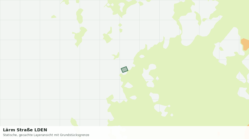Statische Kartenansicht: Lärm Straße LDEN