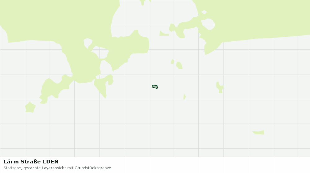Statische Kartenansicht: Lärm Straße LDEN