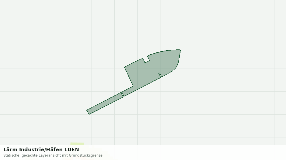 Statische Kartenansicht: Lärm Industrie/Häfen LDEN