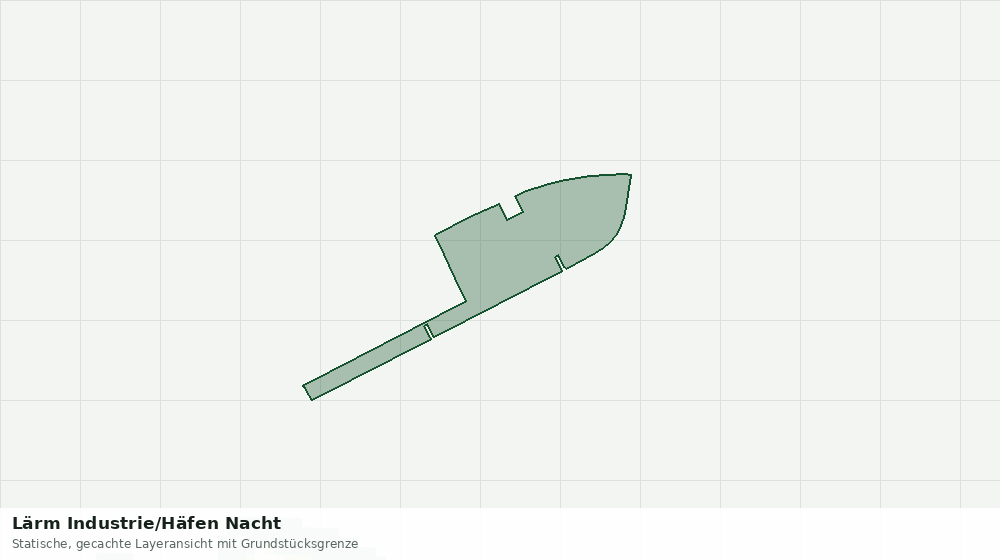 Statische Kartenansicht: Lärm Industrie/Häfen Nacht
