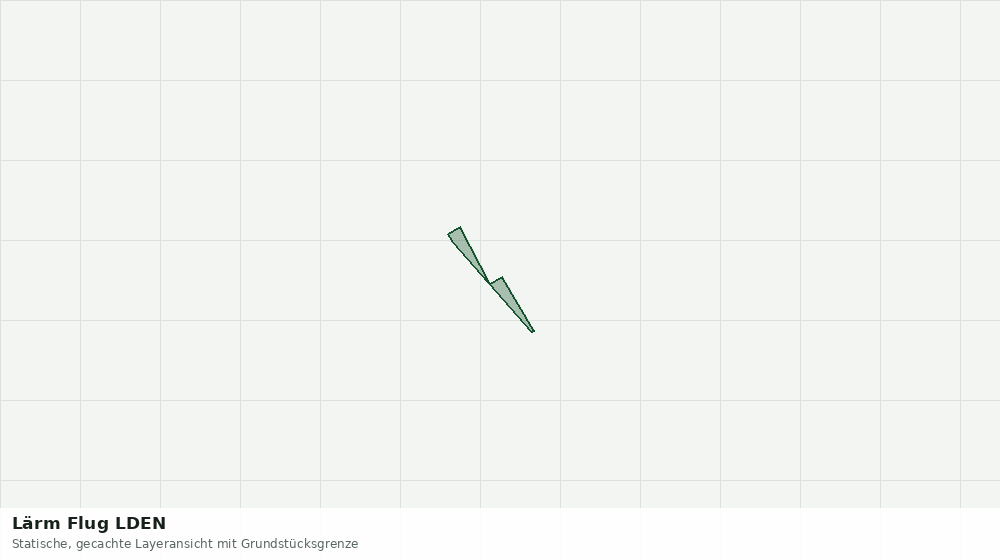 Statische Kartenansicht: Lärm Flug LDEN