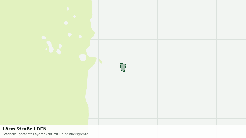 Statische Kartenansicht: Lärm Straße LDEN