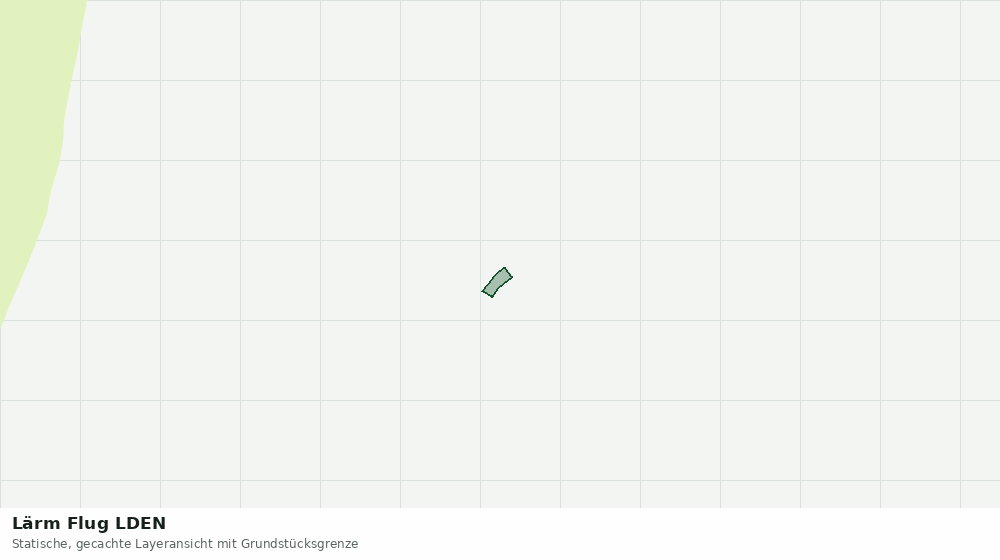 Statische Kartenansicht: Lärm Flug LDEN