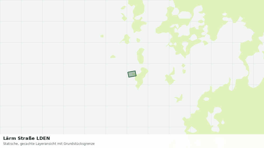 Statische Kartenansicht: Lärm Straße LDEN