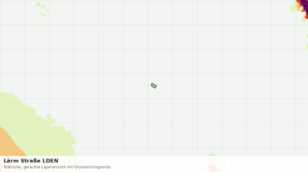 Statische Kartenansicht: Lärm Straße LDEN