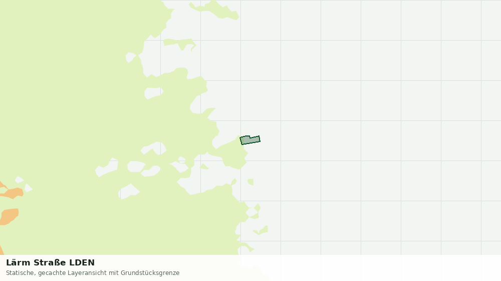 Statische Kartenansicht: Lärm Straße LDEN