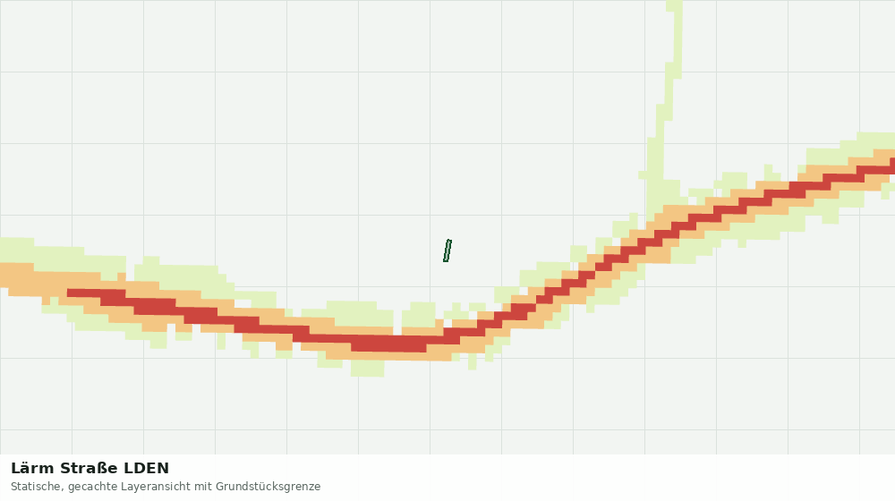 Statische Kartenansicht: Lärm Straße LDEN