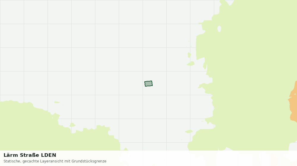 Statische Kartenansicht: Lärm Straße LDEN