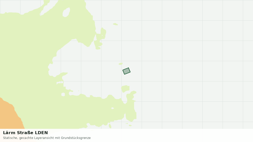Statische Kartenansicht: Lärm Straße LDEN
