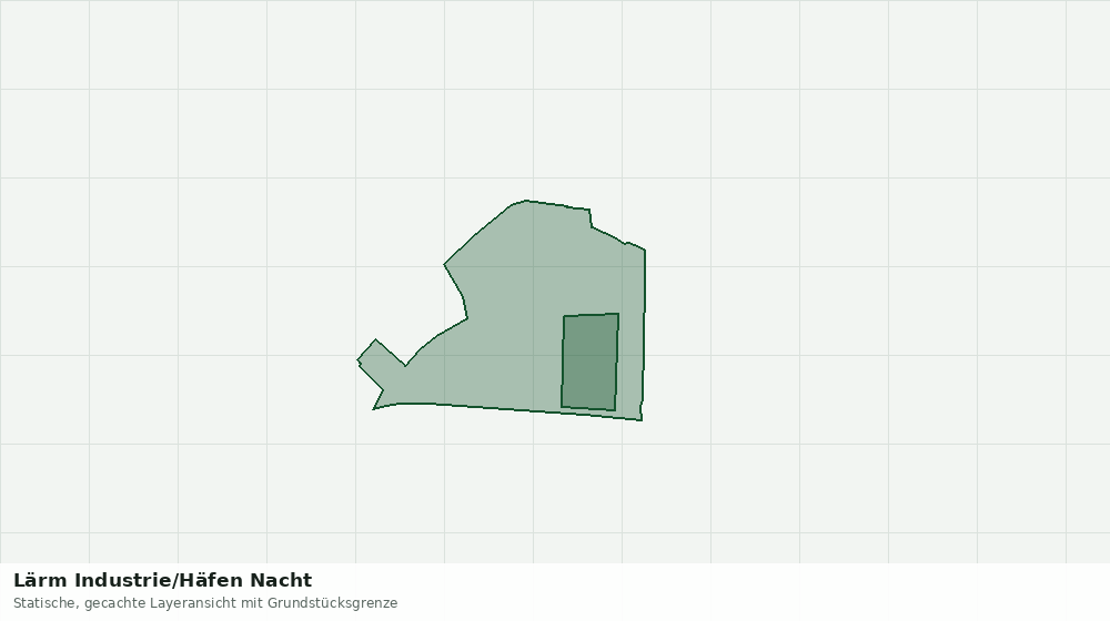 Statische Kartenansicht: Lärm Industrie/Häfen Nacht