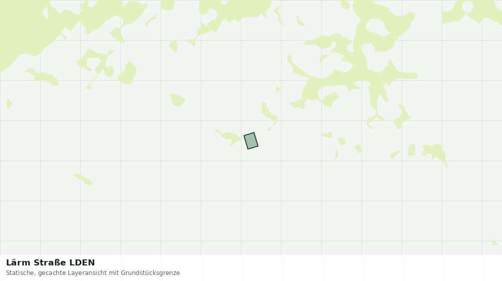 Statische Kartenansicht: Lärm Straße LDEN
