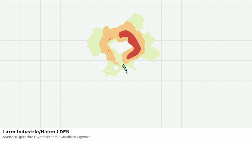 Statische Kartenansicht: Lärm Industrie/Häfen LDEN