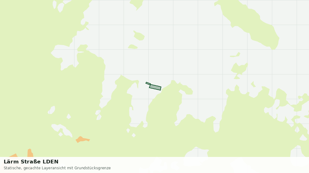 Statische Kartenansicht: Lärm Straße LDEN