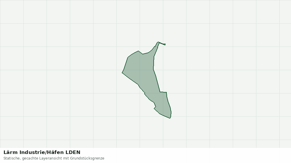 Statische Kartenansicht: Lärm Industrie/Häfen LDEN