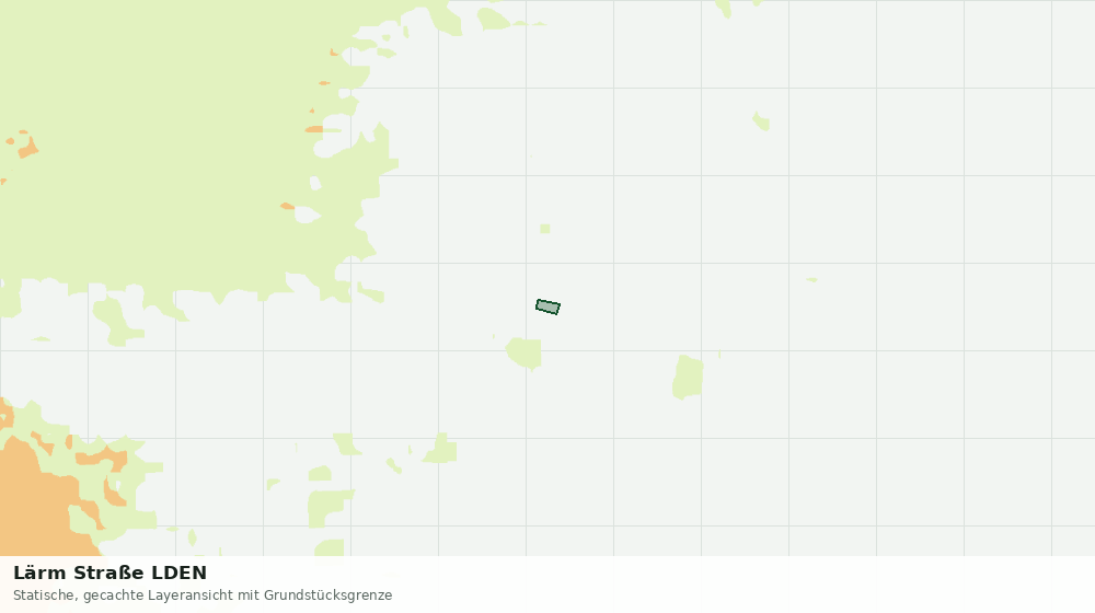 Statische Kartenansicht: Lärm Straße LDEN