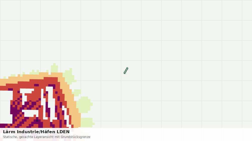 Statische Kartenansicht: Lärm Industrie/Häfen LDEN